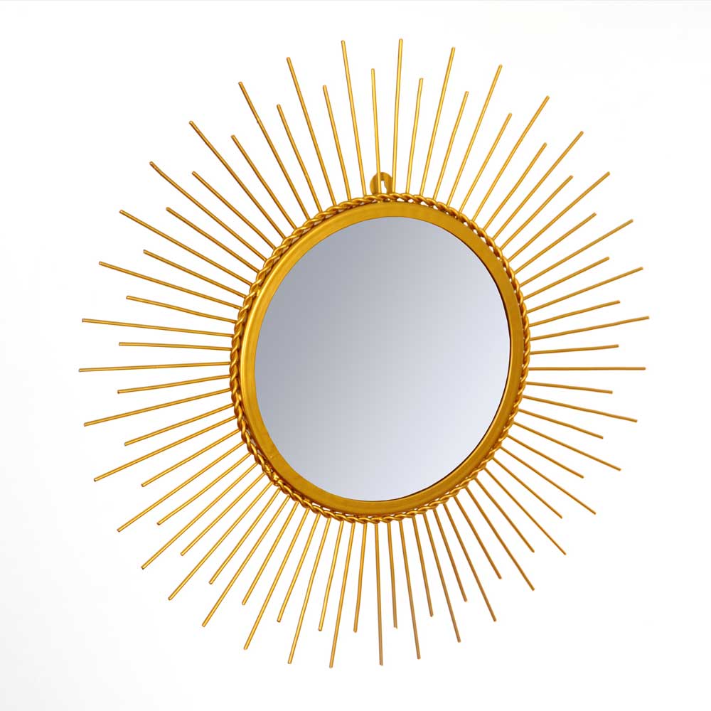 Medium Sunburst Mirror Gold finish D60